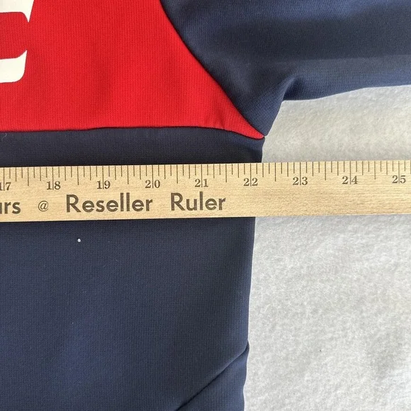 Washington Wizards‎ Jacket Mens Large Blue NBA Basketball ClimaWarm Adidas Zip - Picture 8 of 16